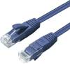 Nätverkskabel MicroConnect oskärmad U/UTP Cat.6a, RJ45, 500MHz, LSZH, 15 meter - Blå