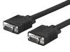 VGA-kablage dubbelskärmat HD15 ha-ha, MicroConnect, 10 m