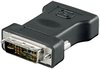 Adapter DVI-A hane till VGA hona, MicroConnect