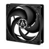 Fläkt 120 mm Arctic Cooling P12 PWM PST CO, 200-1800 rpm, 24,5 dB, 56.3 cfm - Svart