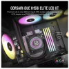 Corsair iCUE H150i ELITE LCD XT, 360mm, RGB - Svart#2