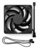 Fläkt 120 mm Fractal Design Momentum 12, 31,3 dB, 350-2200 rpm, 67,34 cfm - Svart#3