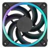 Fläkt 120 mm Fractal Design Momentum 12 RGB, 28,03 dB, 350-2200 rpm, 62,44 cfm, 3-pack - Svart#2
