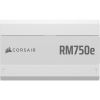 Corsair RM750e (2025) 750W, PCIe 5.1, ATX 3.1, 120 mm fläkt, 80PLUS Gold, semipassivt, löstagbara kablar - Vit#5
