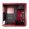 Fractal Design Focus G Mystic Red, ATX, 2x120mm LED-fläktar - Röd#6