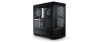 Hyte Y40 Black Miditower, ATX, Panoramic Glass, inkl. PCIe 4.0 riser - Svart