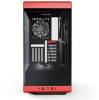 Hyte Y40 Red Midi Tower, ATX, Panoramic Glass, inkl. PCIe 4.0 riser - Svart/Röd#4