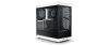 Hyte Y40 White Miditower, ATX, Panoramic Glass, inkl. PCIe 4.0 riser - Svart/Vit#1