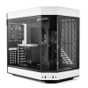 Hyte Y60 Midi Tower, ATX, Tempered Glass - Svart/Vit