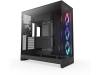 NZXT H9 Flow RGB 2025, Tempered Glass, ATX - Svart#1