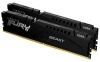 64 GB (2x32GB) DDR5-6000 Kingston FURY Beast Black CL30, XMP - Svart