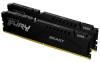 32 GB (2x16GB) DDR5-6800 Kingston FURY Beast Black CL34, XMP - Svart
