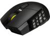 Corsair Scimitar Elite Wireless Gaming Mouse, 33000 dpi, USB/Bluetooth, 16 programmerbara knappar, RGB - Svart#3