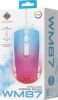 Deltaco Gaming Gamingmus DM310 Semi-transparant - Vit#3