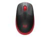 Logitech M190, 1000 dpi - Röd