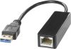 Adapter USB3.0 till RJ45 1GBit, svart