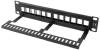 10" Patchpanel Lanberg, 12 portar, Keystone, 1U, metall - Svart#2