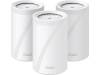 TP-Link Deco BE65 Whole Home Mesh WiFi 7 System, Tri-Band BE9300, 3-pack
