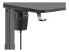 Deltaco_gaming DT410 height adjustable gaming desk, cable management#2