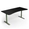 Arozzi Arena Gaming Desk Large Forest Green, höjdjusterbart, heltäckande musmatta - Skogsgrön#3