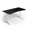 Arozzi Arena Gaming Desk Medium White, heltäckande musmatta - Vit