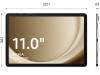 Samsung Galaxy Tab A9+ 5G, 11" 1920x1200 90Hz, 128 GB, GPS, Android - Silver#3
