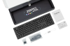 Ducky Zero 6108 Classic Fullsize Wireless (Tri-mode) RGB, Cherry MX2A Red - Svart#3