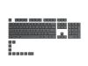 Glorious GPBT Keycaps ISO NOR-Layout (114st) - Black Ash#1