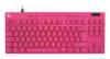 Logitech PRO X TKL RAPID Wired Gaming Keyboard Linear, Lightsync RGB - Rosa#1
