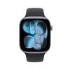 Apple Watch Series 11 GPS 46mm Rymdgrå Aluminiumboett med Svart Sportband - M/L#2