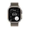 Apple Watch Ultra 3&nbsp;GPS + Cellular&nbsp;49mm&nbsp;Naturlig Titanboett med Naturlig Milanesisk loop - Small#2