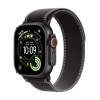 Apple Watch Ultra 3&nbsp;GPS + Cellular&nbsp;49mm&nbsp;Svart Titanboett med Svart/Gråsvart Terrängloop - M/L