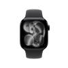 Apple Watch Series 11 GPS + Cellular 42mm Gagatsvart Aluminiumboett med Svart Sportband - S/M#2