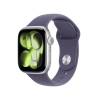 Apple Watch Series 11 GPS + Cellular 42mm Silver Aluminiumboett med Purpurdimma Sportband - S/M