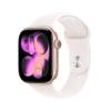 Apple Watch Series 11 GPS + Cellular 46mm Roséguld Aluminiumboett med Rosé Sportband - S/M