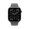 Apple Watch Series 11 GPS + Cellular 46mm Naturlig Titanboett med Granitgrå Sportband - S/M#2