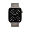 Apple Watch Series 11 GPS + Cellular 46mm Naturlig Titanboett med Naturlig Milanesisk loop - S/M#2