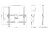 Multibrackets M Universal Tilt Wallmount Medium - Väggmontering - svar#9