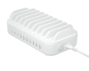 USB-laddningsstation för 10 enheter, 7xUSB-A 2,4 A, 3xUSB-C PD 20W - Vit#1
